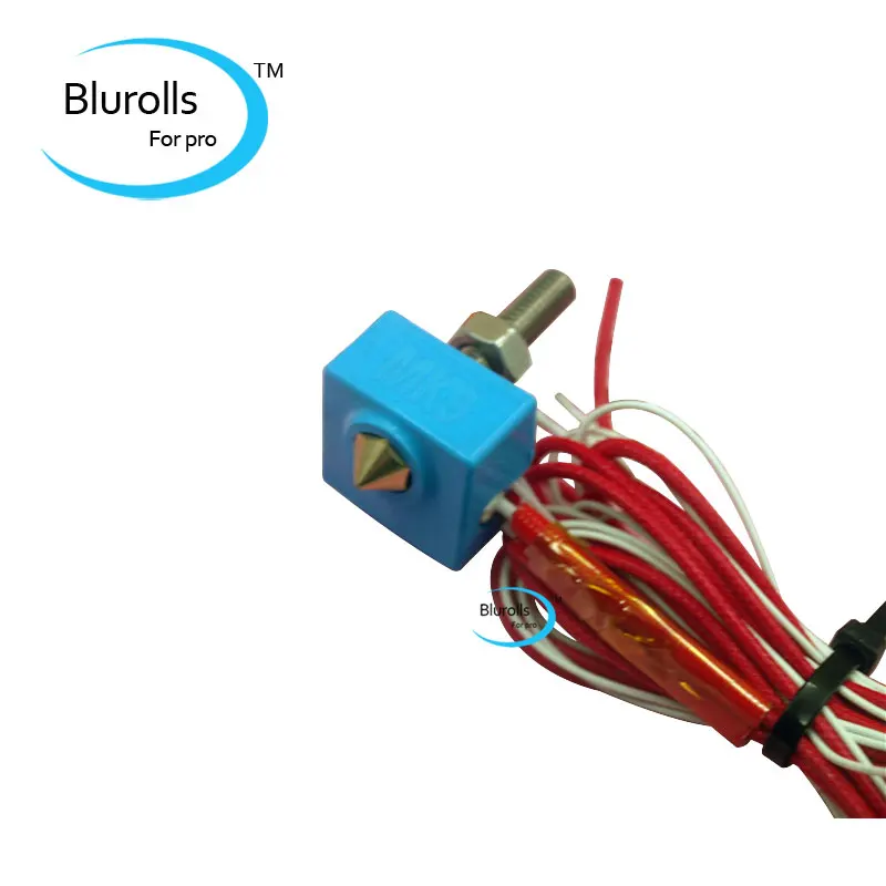 MK8 силиконовые носки вместо керамической изоляции для Wanhao Anet reprap Prusa MK7/MK9