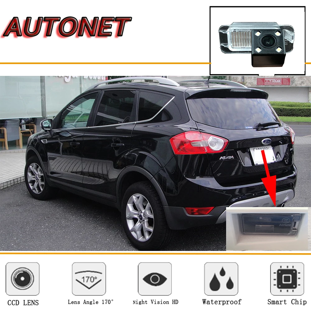 Автомобильная камера заднего вида для Ford Kuga MK1 2008 ~ 2012/CCD/камера ночного