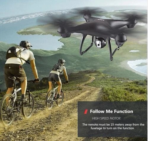 SJRC S70W двойной GPS Follow Me WIFI FPV Радиоуправляемый Дрон вертолет 400 м расстояние 1080P HD