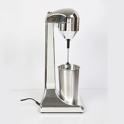 Silver 220V Электрический молочной пены Кофе пенообразователь холодной и горячей доильный аппарат нарядное Кофе Кубок пенообразователь, Еда смеситель EU/UK Штепсель для Кухня - Цвет: Silver