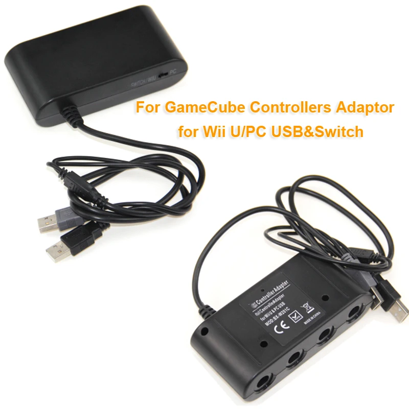 4 порта для GC GameCube to WiiU PC адаптер управления переключателем USB