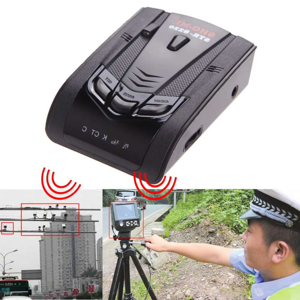 

Car Radar Detector STR8220 360 Degree Anti Laser 16 Full Brand Laser Strelka Anti Car Radar Detector Russian Version Updated