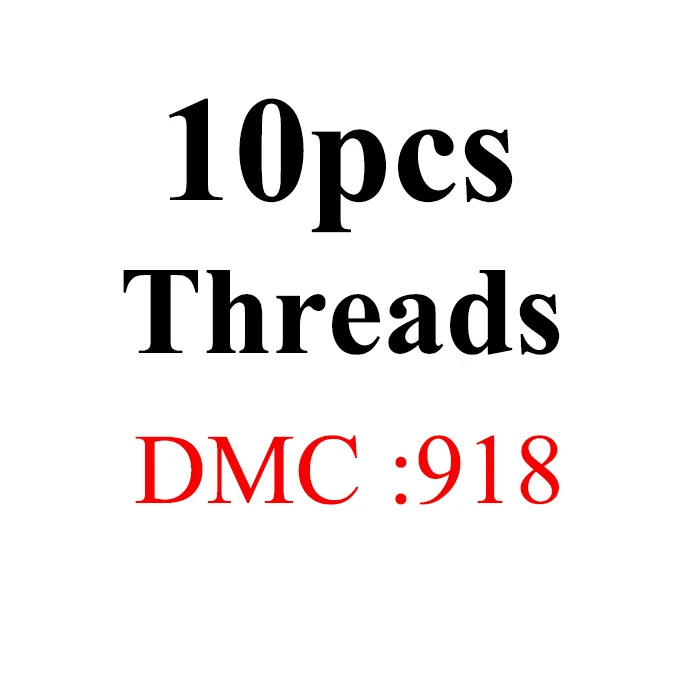 1.2m10pcs-DMC918 Золотые панно, DMC893-926 многоцветные 10 шт./лот длина 1,2 м нитки для вышивки крестиком хлопковое шитье, моток пряжи нить для вышивки наборы нитей - Цвет: 1.2m10pcs-DMC918