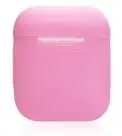Розовый 1 шт. Мягкий силиконовый чехол для A^ pple Airpods противоударный чехол для гарнитура для Airpods чехол s защитный чехол новейший QA 024 - Цвет: Розовый