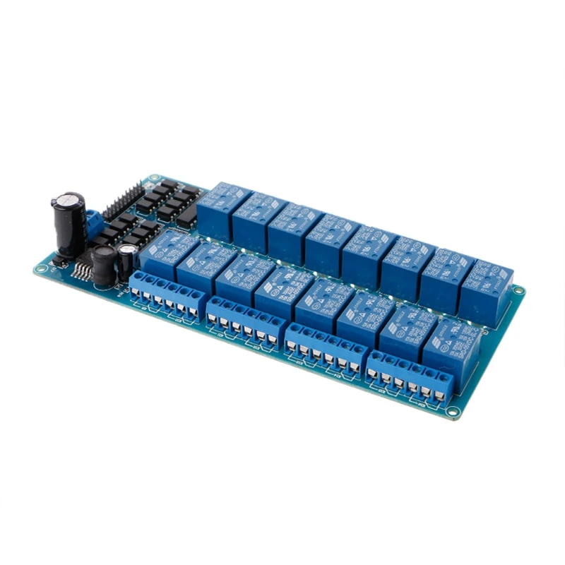 16 канальный 5 в Релейный Щит модуль для Arduino UNO 2560 1280 ARM PIC AVR STM32
