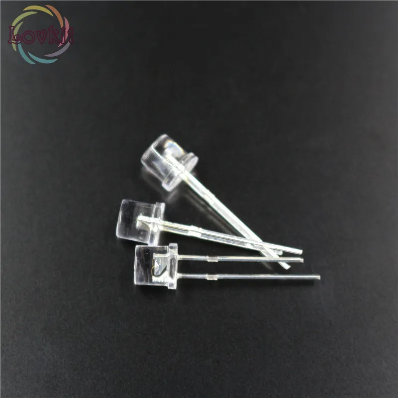 1000 шт 5 мм плоский высококачественным сиреневым австралийским светодиодный