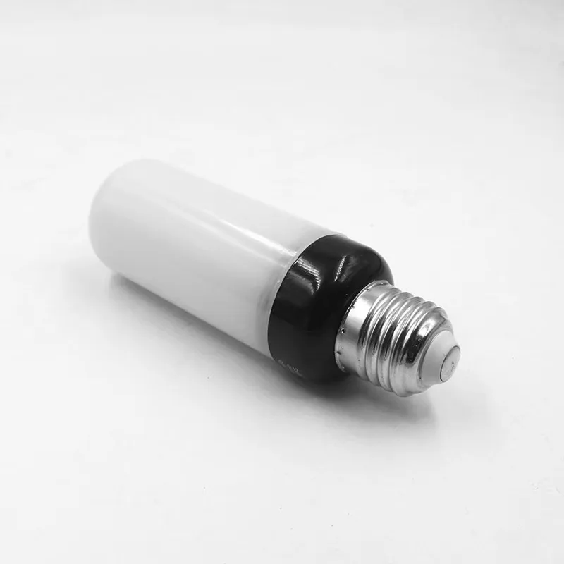Светодиодные лампы с эффектом пламени E27 E26 E14 5 Вт 2835SMD 3 режима + датчик силы