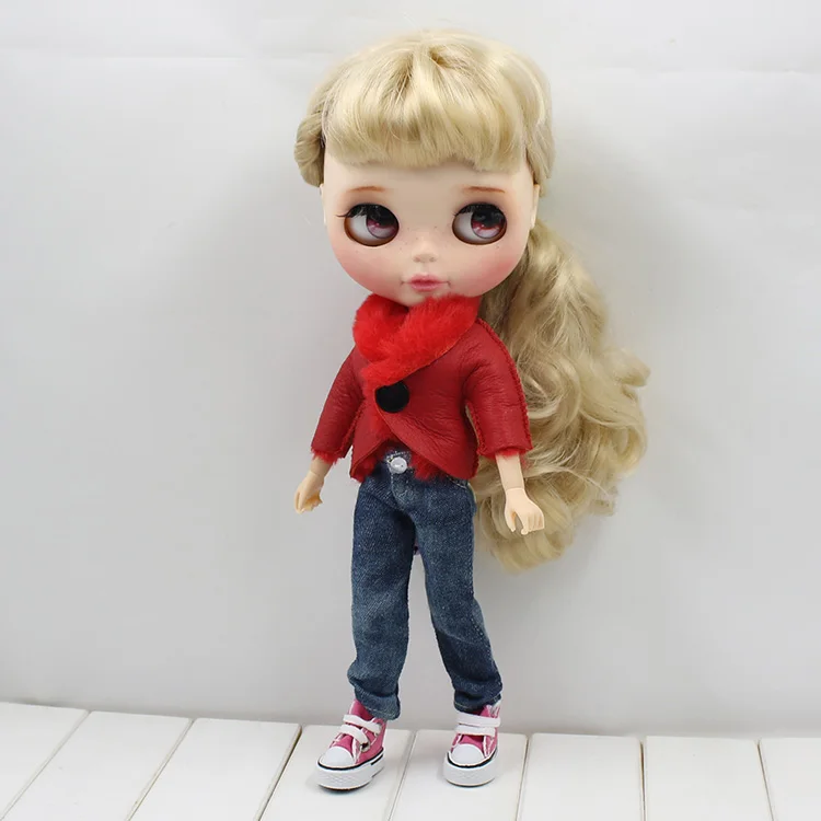 Маленький кожаный костюм для кукол Blyth 30 см | Игрушки и хобби