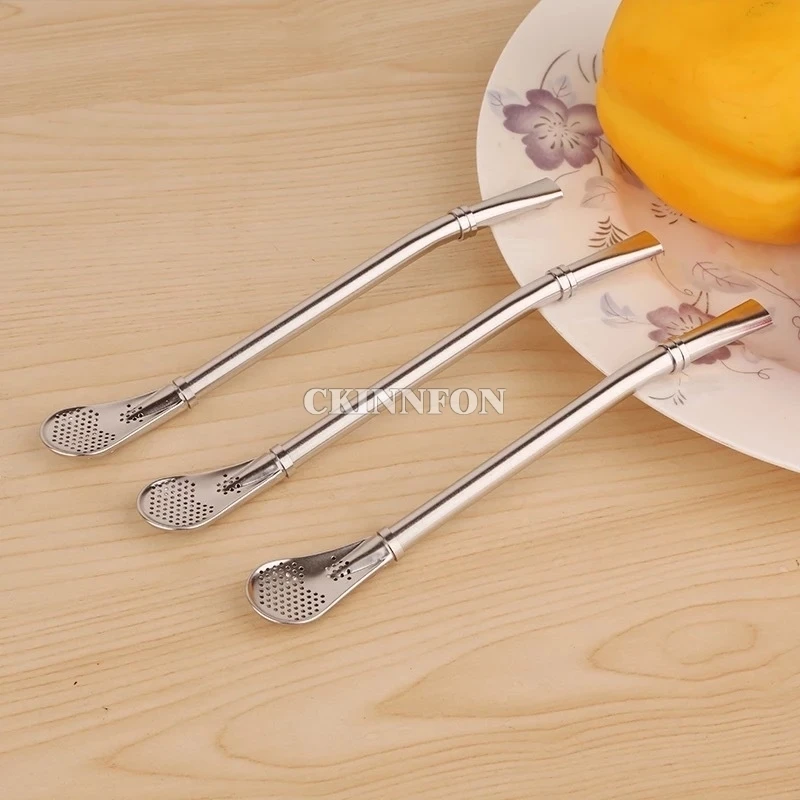 

200 шт./лот 304 соломинки из нержавеющей стали Mate Bombillas Yerba фильтр соломинка для питья аксессуары длина 15,8 см