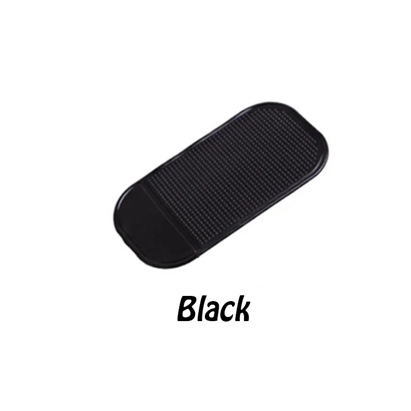 Black KAWOO Авто приборная панель липкий нескользящий коврик держатель телефона многоцелевой нескользящий коврик для телефона gps монета разное - Название цвета: Black