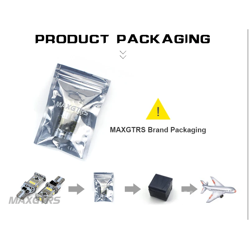 MAXGTRS 2x921 912 T15 W16W светодиодный светильник CANBUS без ошибок для автомобиля, задний фонарь, белый янтарь, теплый белый 4300K