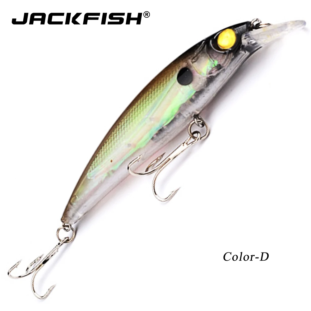 JACKFISH шумовая модель приманка в виде гольяна 11 см/12 г Реалистичная Рыба Гольян