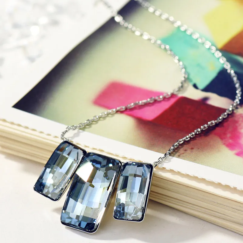 Ювелирные изделия Neoglory подвески с кристаллами Сваровски для женщин блестящие