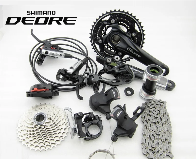 MTB горный велосипед переключатель набор Shimano Deore M610 костюм 3x10 S 30 скоростей Рычаг