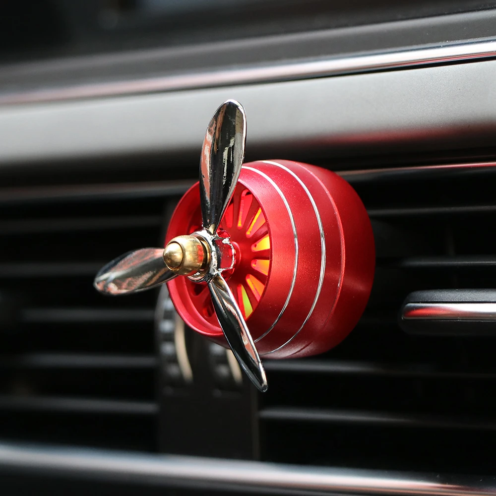 Автомобильный освежитель воздуха со светодиодной подсветкой с клипсой для