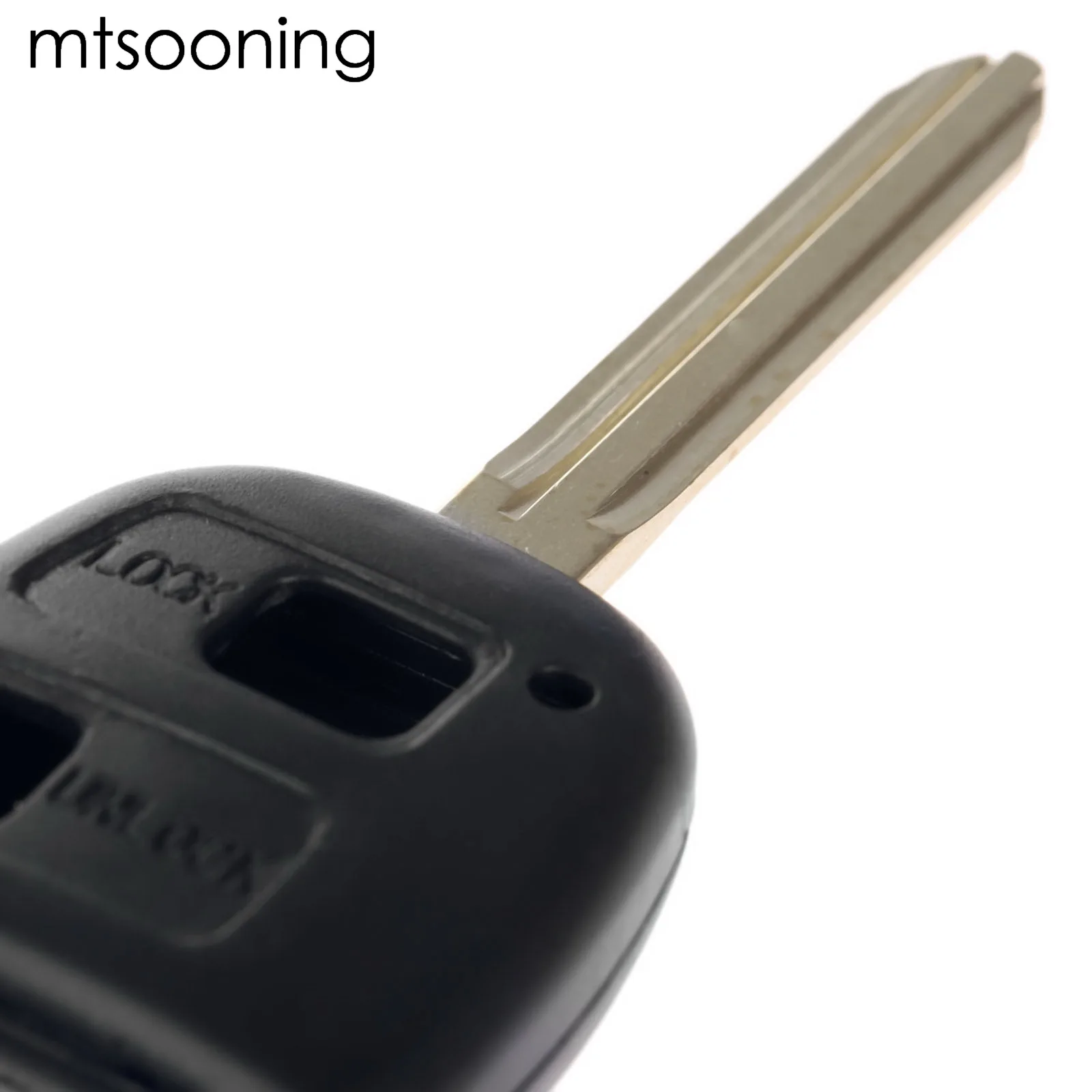 Mtsooning 2 кнопки дистанционного ввода ключ чехол Fob оболочка для Toyota Yaris Avalon Camry RAV4 Corolla Echo Uncut Blade чехол для автомобиля