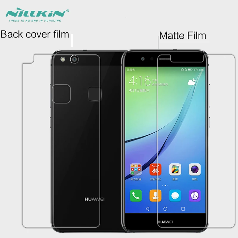 Весь блок пластиковый ПЭТ Материал huawei p10 lite протектор экрана+ задняя защитная пленка