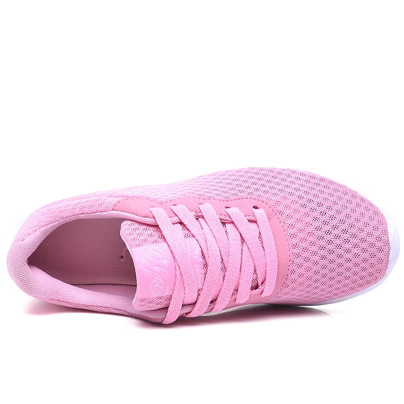 Летние Новые сетчатые кроссовки LUONTNOR для женщин дышащая обувь бега женские