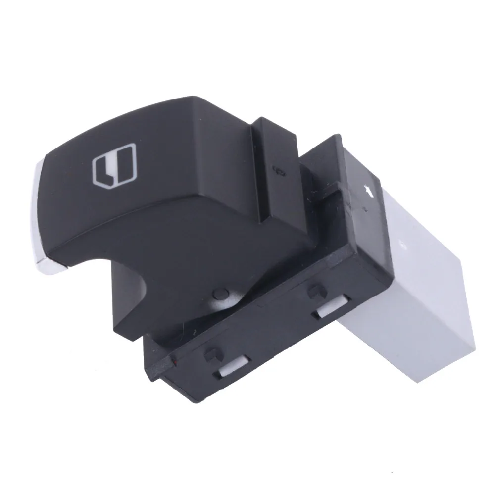 Хромированный пассажирский переключатель с одним окном для VW Jetta Golf EOS Mk5 MK6 Passat B6 CC