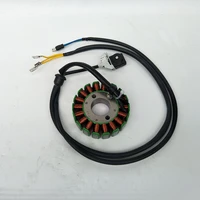 motorcycle engine part magneto stator coil 18 pole dc coil for water cooling loncin engines