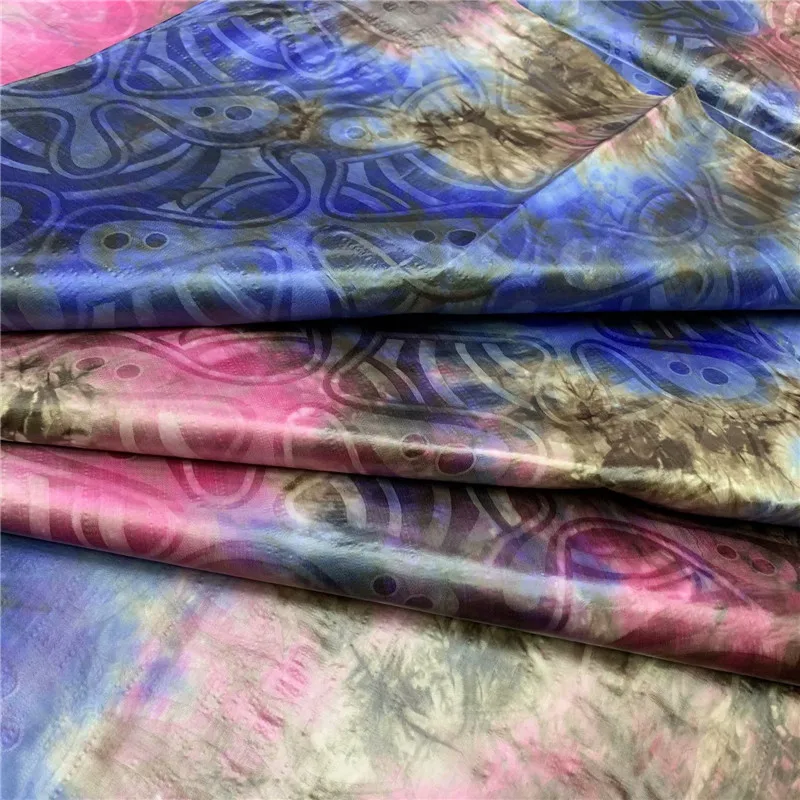 Африканская кружевная ткань bazin riche embroiders 100% хлопок для свадебного платья 82