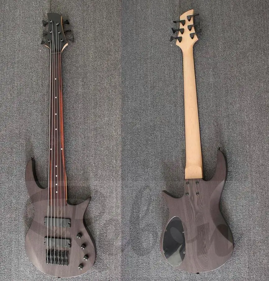 Weifang Rebon 6 струн электрическая бас гитара без грифа|bass guitar mini|guitar hero custom guitarguitar warlock