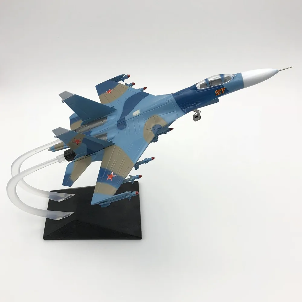 Модель самолета в масштабе 1:72 SU27 Jet Fighter бесплатная доставка|airplane model|scale airplane