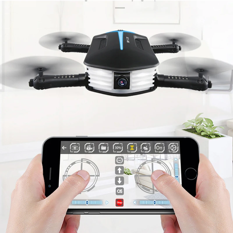 JJRC H37 мини детский Elfie селфи Дрон с HD камерой Wifi FPV g-сенсор RC высота удержания