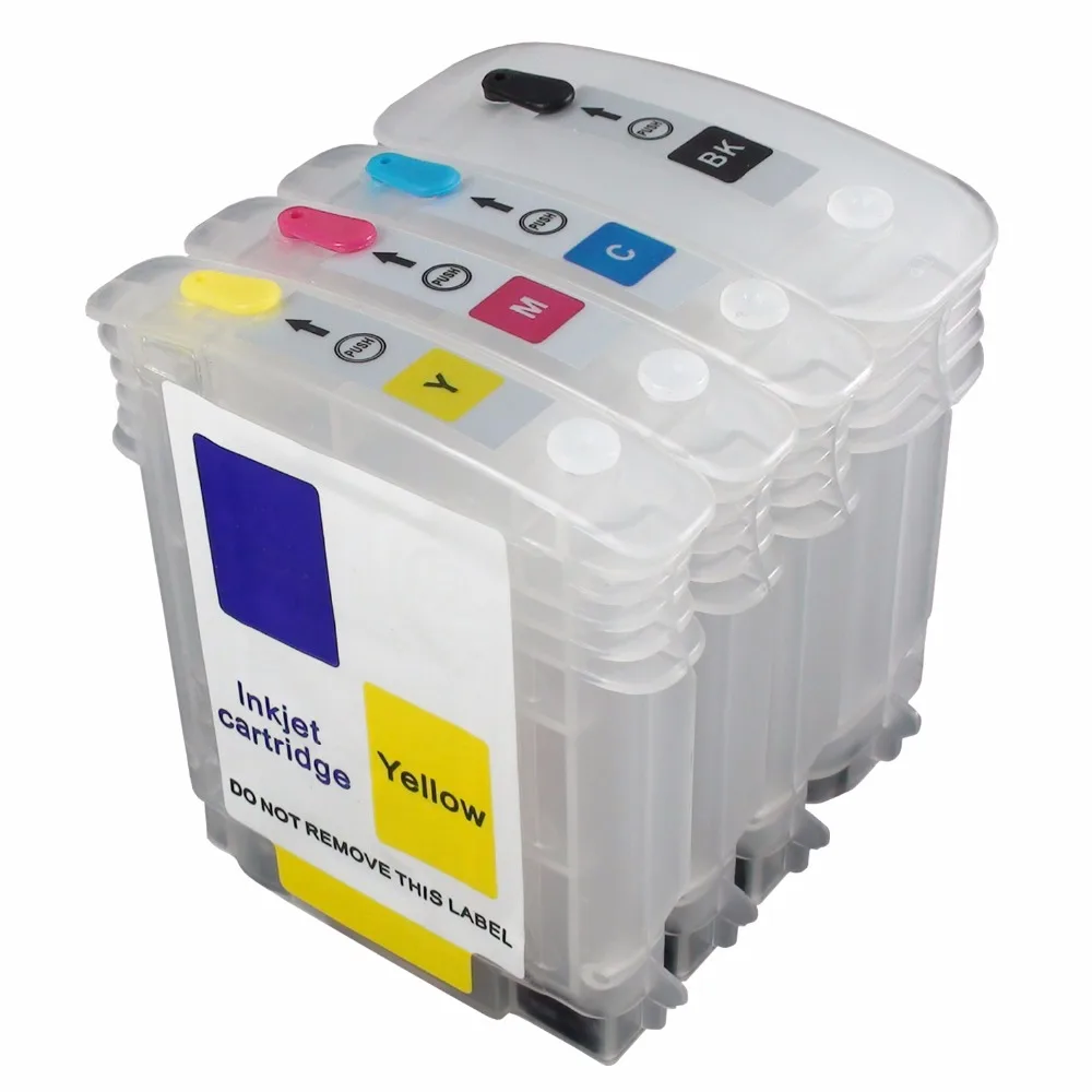 Набор многоразовых чернильных картриджей CEYE Для HP82 # Designjet 510 4 шт.|ink cartridge|refillable ink