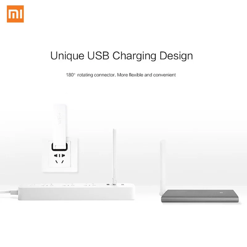 Xiaomi wifi повторитель 2 300 Мбит/с усилитель расширитель Универсальный Repitidor 802.11n беспроводной wifi Расширенный сигнал