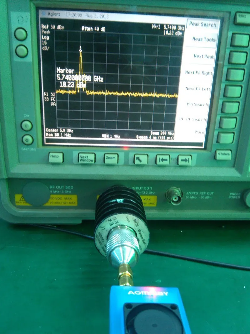 FPV антенна Aomway 5,8G 1000mW Аудио/видео AV 1W передатчик и приемник 5,8G w/антенна для радиоуправляемого квадрокоптера