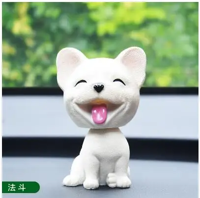 Украшение для автомобиля качающаяся головой украшение интерьера Хаски плюшевый