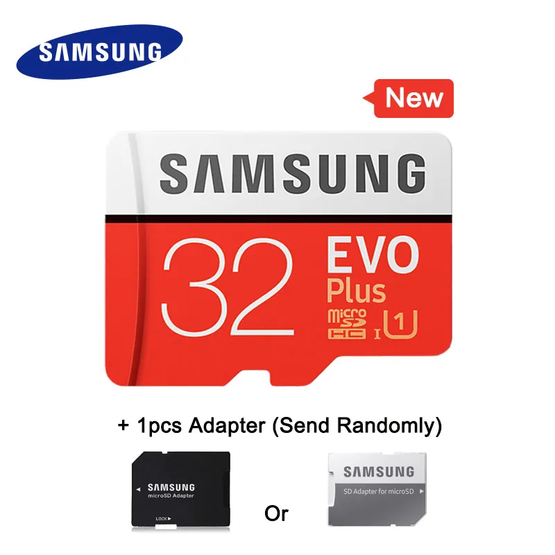 Карта памяти SAMSUNG Micro SD 32G 64G 128G 256G 512GB SDHC SDXC класс EVO+ класс 10 C10 UHS TF карты Транс микро до 95 МБ/с./с Новинка