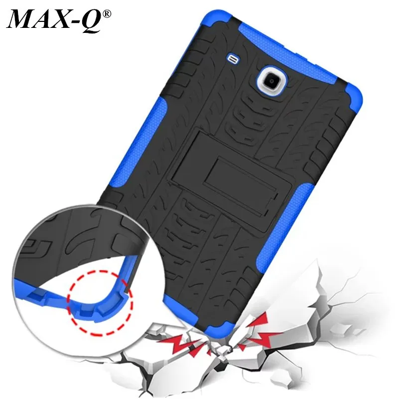 MAX-Q сверхмощный защитный чехол Пластик + ТПУ для Samsung Galaxy Tab E 9 6 ''T560 T561 планшет