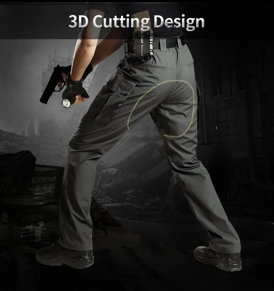 CQB Outdoor Sports Hiking Tactical Men's Pants Spring Summer Pants Wear-resisting Trousers for Camping Climbing Pants