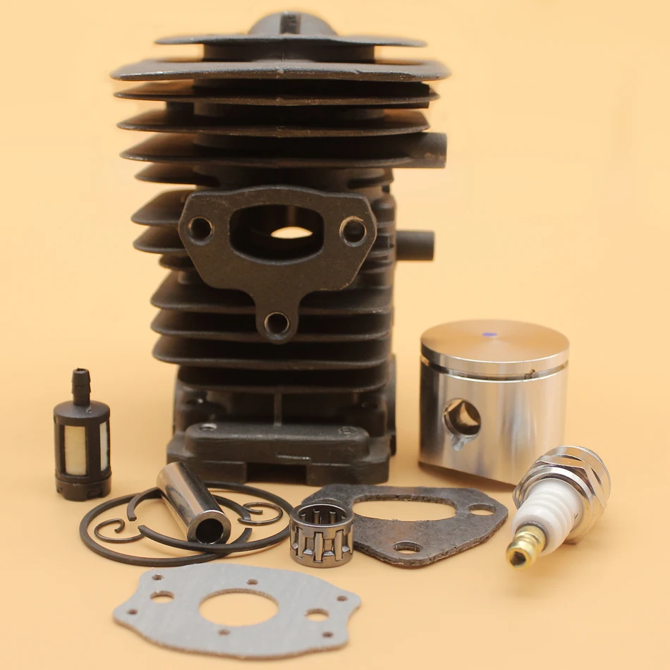 Подшипник с цилиндрическим поршневым кольцом 38 мм Комплект прокладок для HUSQVARNA 142