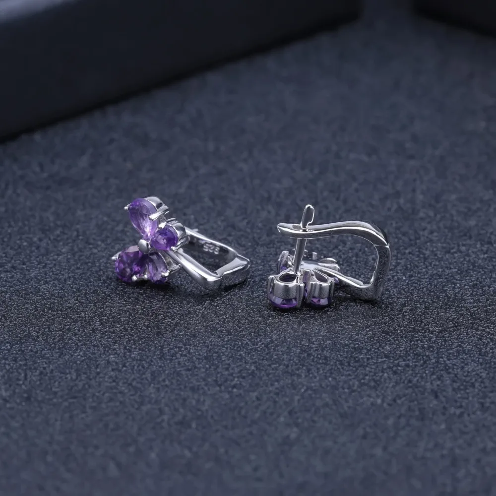 Серьги гвоздики женские из серебра 925 пробы с бабочкой|Серьги-гвоздики| |