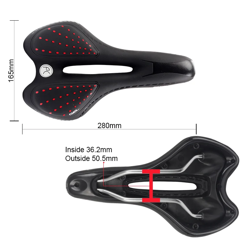 BIKEIN Велоспорт спортивный горный велосипед мягкое кожаное седло дышащий