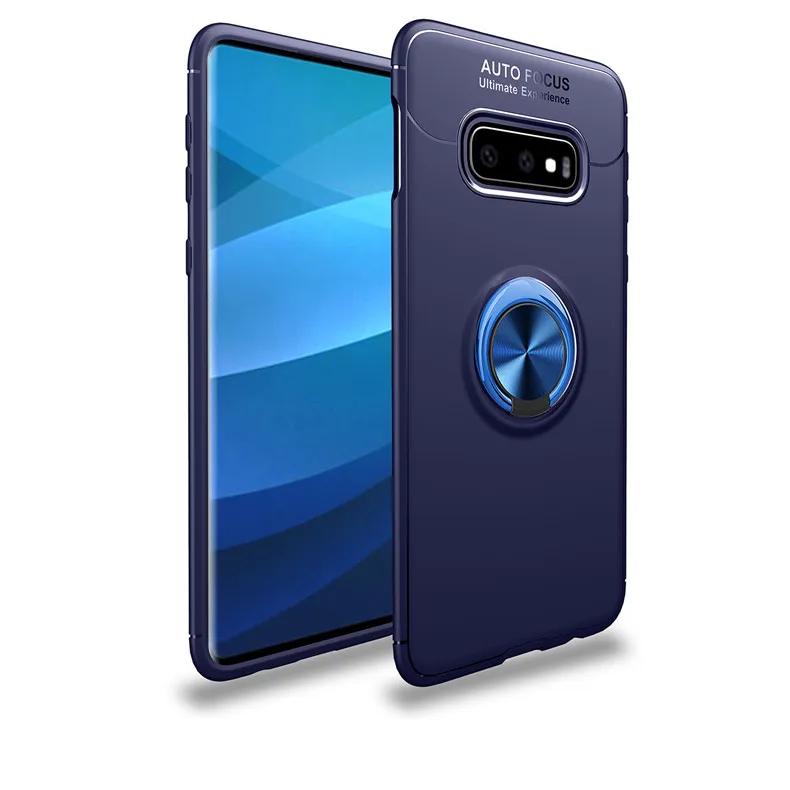 Blue Для samsung Galaxy S10 5G чехол s 360 градусов Автомобильный Магнитный чехол для телефона для samsung Galaxy S10E S10 Plus S10 - Цвет: Blue