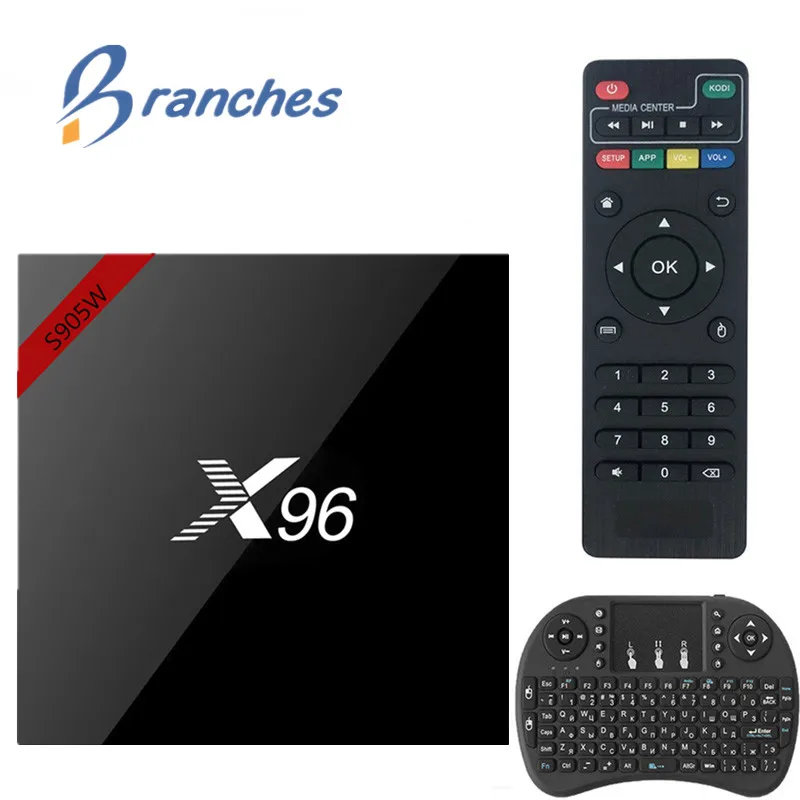 

2018 X96W TV BOX Android 7.1 OS 4K TV Box Set-Top Box 2GB 16GB Amlogic S905W Quad Core X96 mini 1GB 8GB WiFi Set Top Box mini