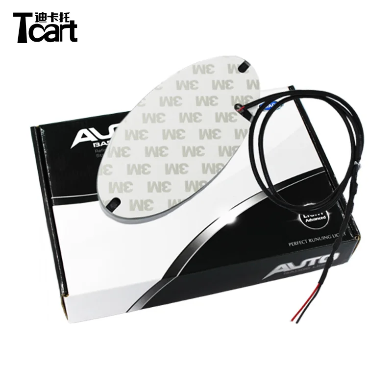 Tcart 13x6,5 см 4D светодиодный автомобильный светильник для Kia Rio K2 Sportage Ceed Soul Sorento Optima Forte Cerato Carens Picanto 4D светильник с логотипом