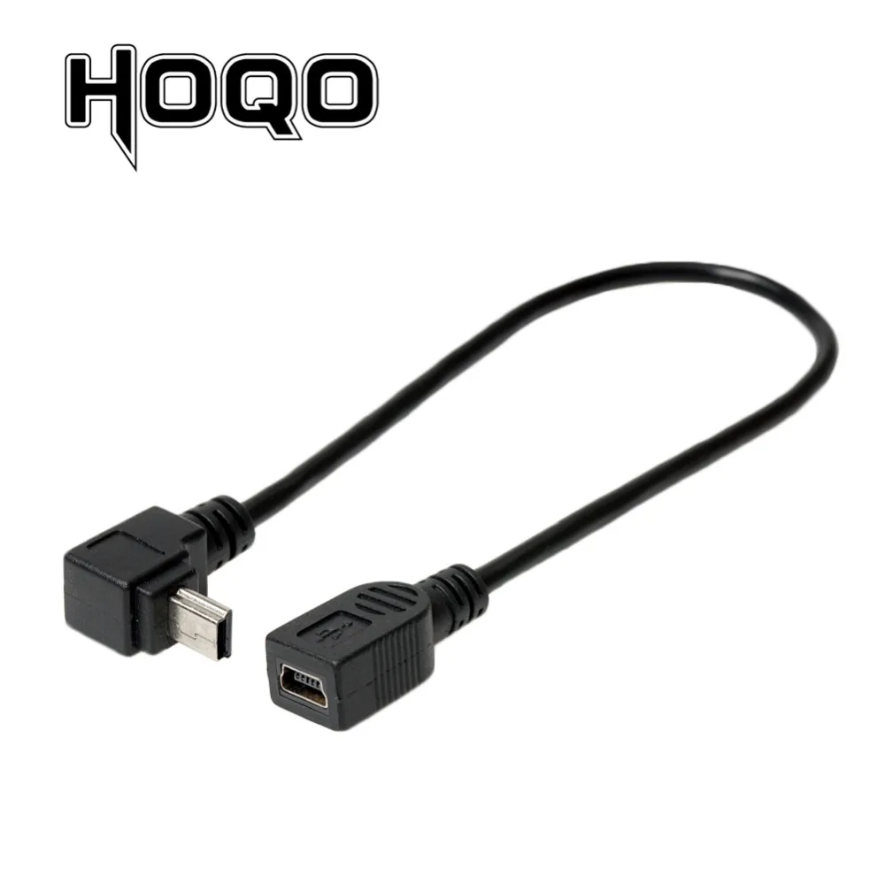 Кабель-удлинитель Mini USB (штекер-гнездо) угол 90 градусов | Компьютеры и офис
