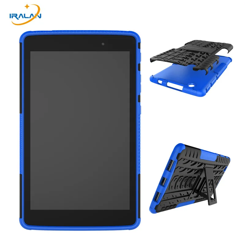 Противоударный чехол для LG G PAD 3 8 0 V525 TPU + PC Hybrid Heavy Duty Прочный защитный планшета Pad X
