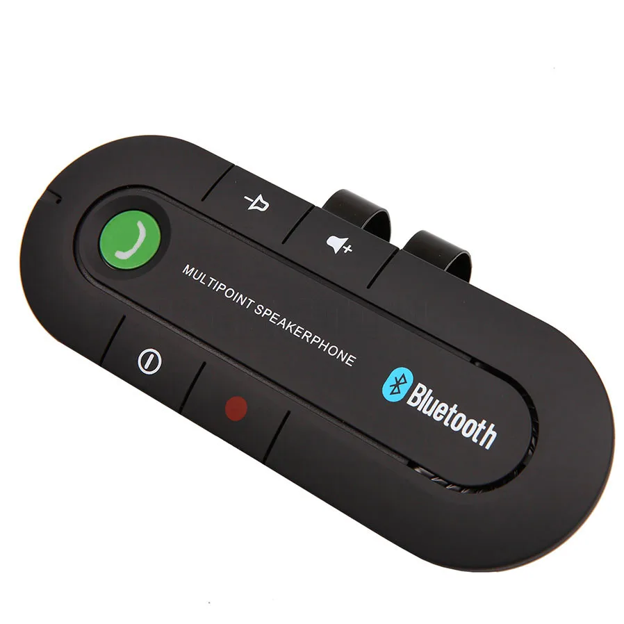Мини солнцезащитный козырек Bluetooth автомобильный комплект громкой связи динамик