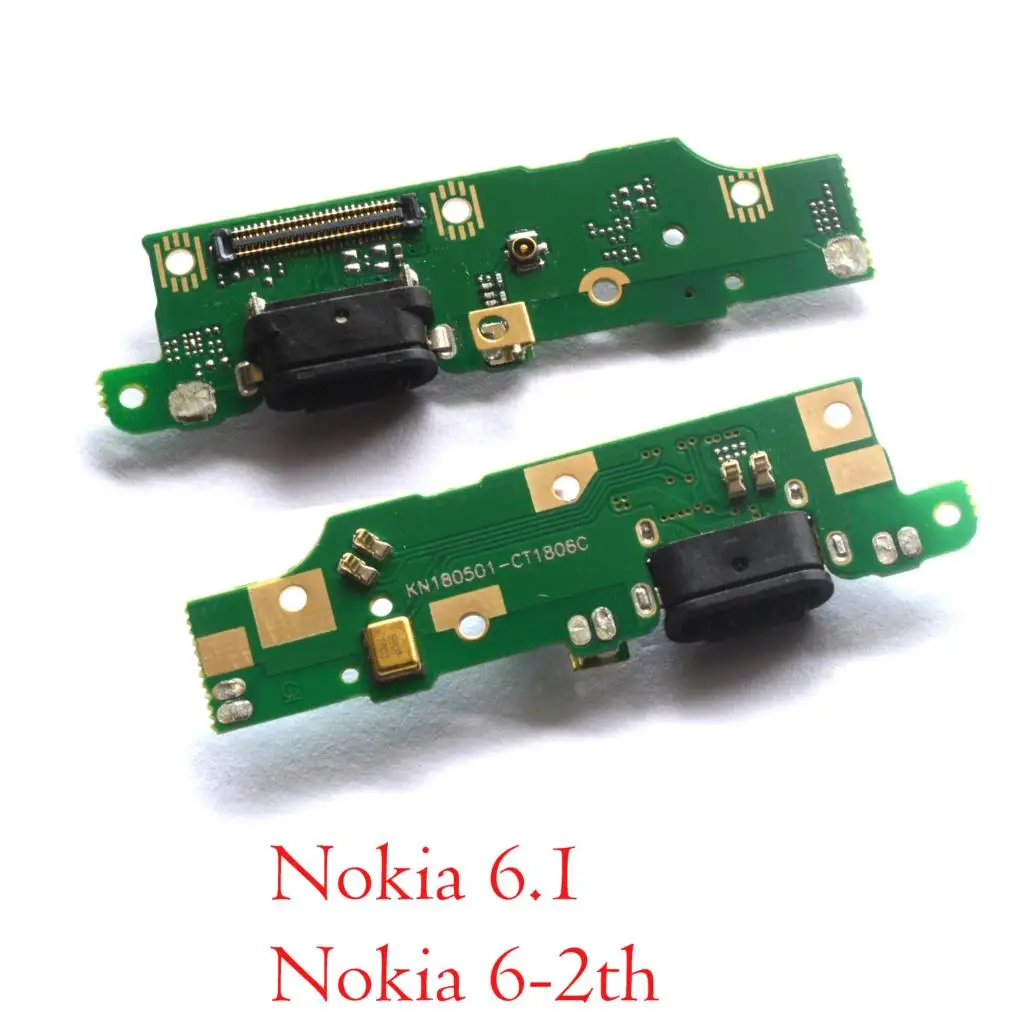 Для Nokia 6 1 Micro USB зарядное устройство гибкий кабель/Micro зарядный порт плата для 6-2