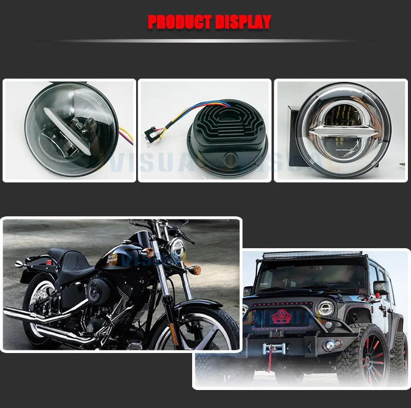 Для Land Rover Defender 7 дюймов 50 Вт УАЗ DRL светодиодный H4 фара для Jeep Wrangler светодиодный указатель поворота сигнальная фара дневные ходовые огни