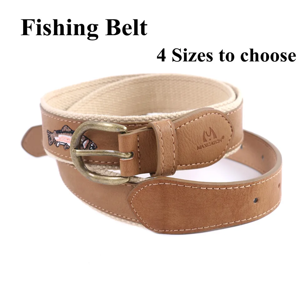 Ремень рыболовный из кожи и нейлона 4 размера|belt belt|leather leatherbelt size |