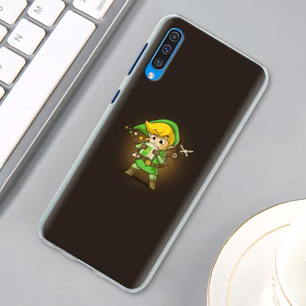 07 Легенда о Zeldas чехол для samsung Galaxy A30 A40 A50 A70 A6 A8 плюс A7 A9 M30 Футляр для телефона - Цвет: 07