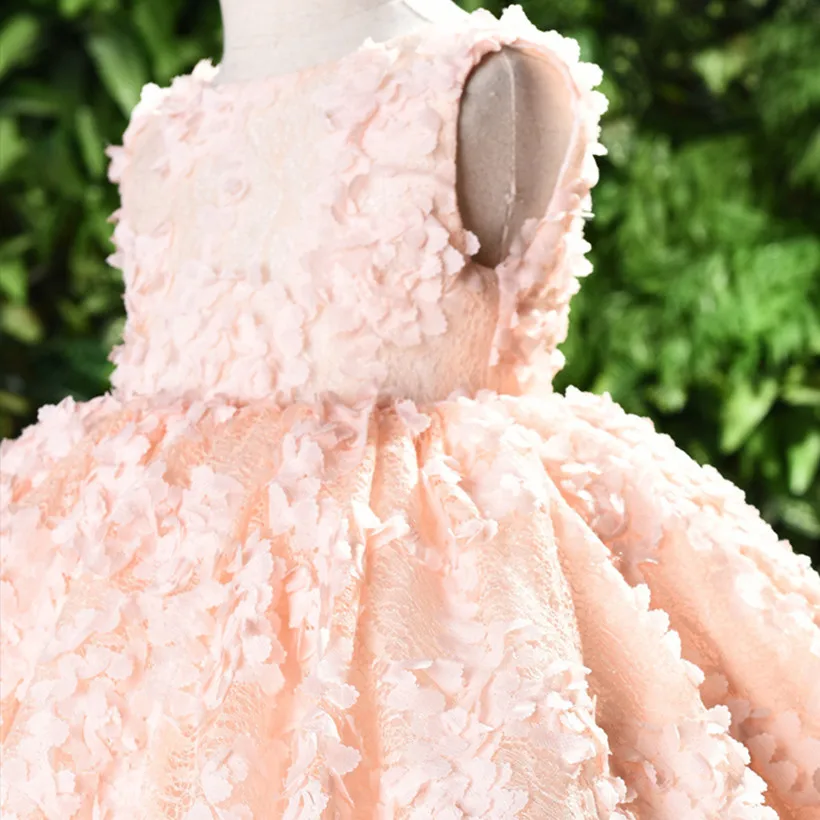 Girls Dress Flowers Baby Baptism Christmas 1st Birthday Princess Girl Dresses For Party And Wedding Teenage Ball Gown | Детская одежда