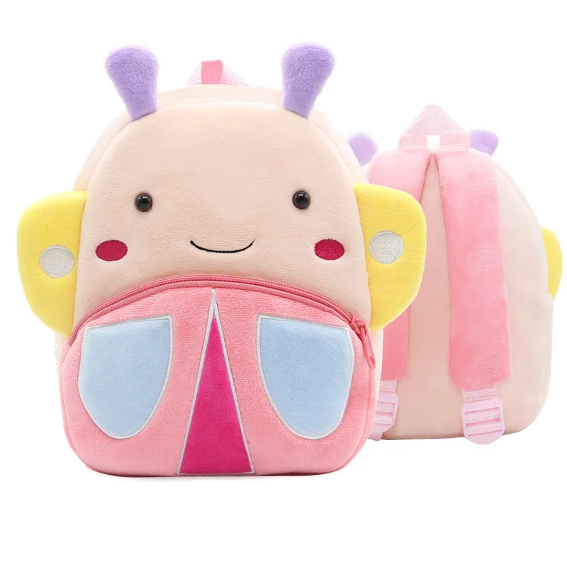 

Cute Plush Children Backpacks for Girls Boys 3D Cartoon Zoo Animal mochila infantil Kids School Bags Kindergarten Schoolbag